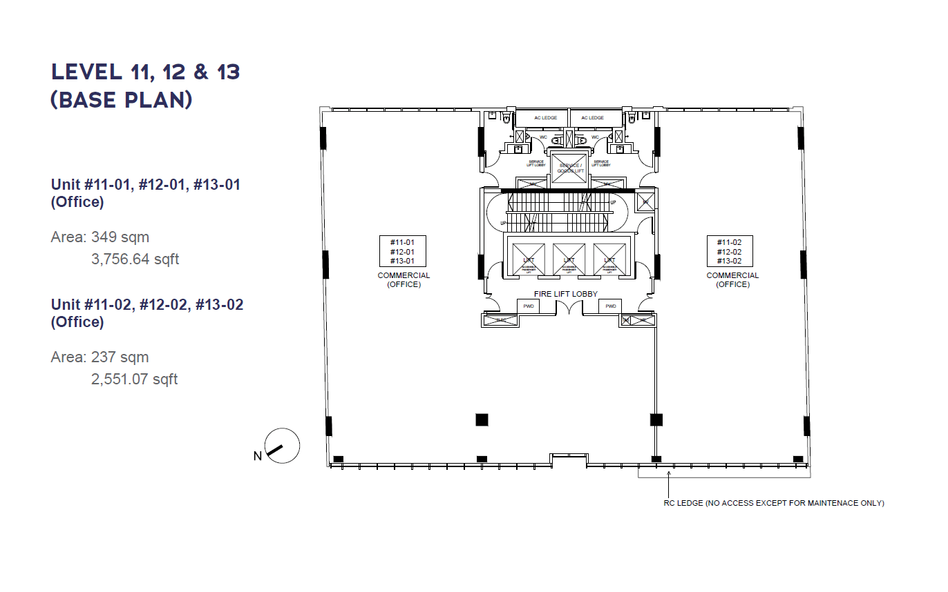 Level 12 floor plan